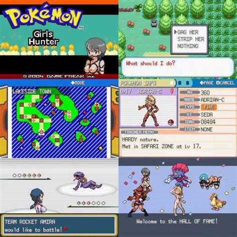 Pokemon Girls Hunter (GBA) Download .